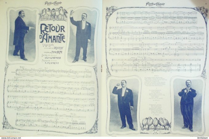 Paris qui chante 1904 n° 86 Armide Bérangère Henri Helme Giralduc