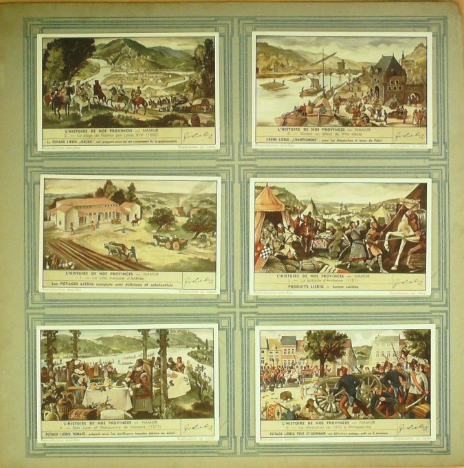 L'histoire De Nos Provinces Ville De Namur 1943