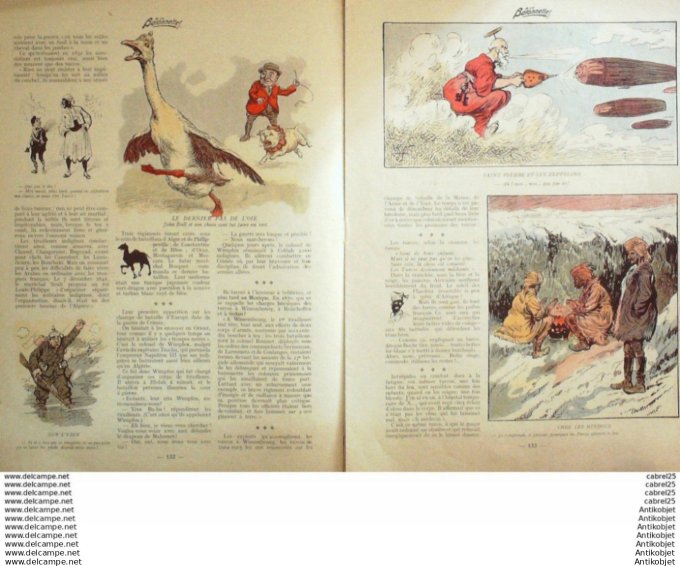 La Baionnette 1915 # 009 (La Guerre En Flandre) Durtal Struddy Hendbrick Henriot