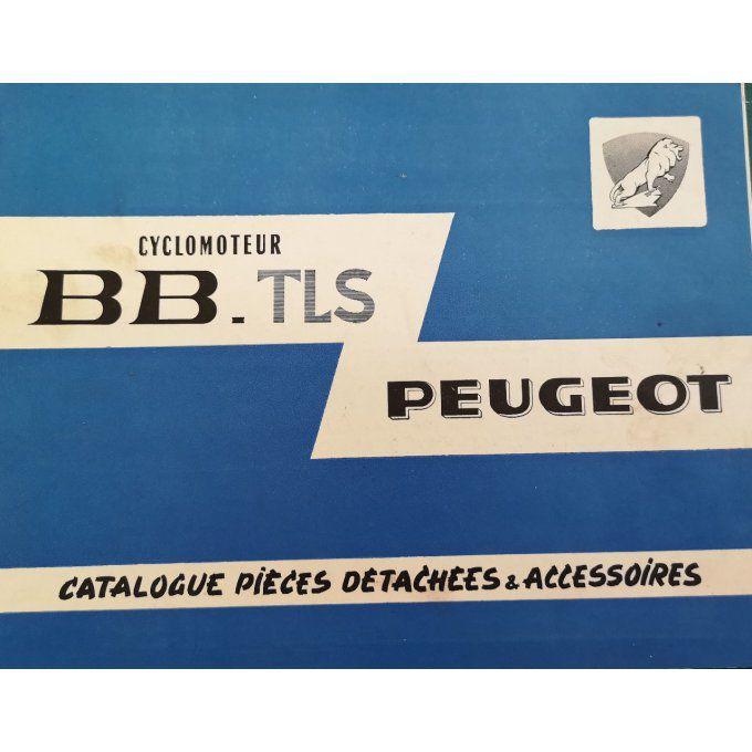 Catalogue PEUGEOT cyclomoteur BB TLS 1962 (pièces détachées)
