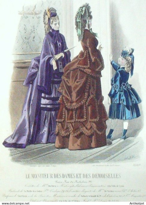 Moniteur de Dames & Demoiselles 1866 # 1028 (Maison Du Riez)