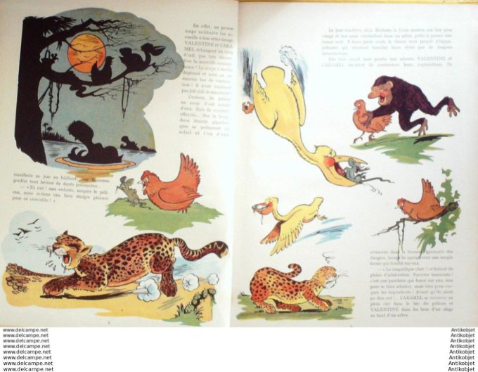 Valentine & Caramel en Afrique (Parent Edit Tallandier) Eo 1952