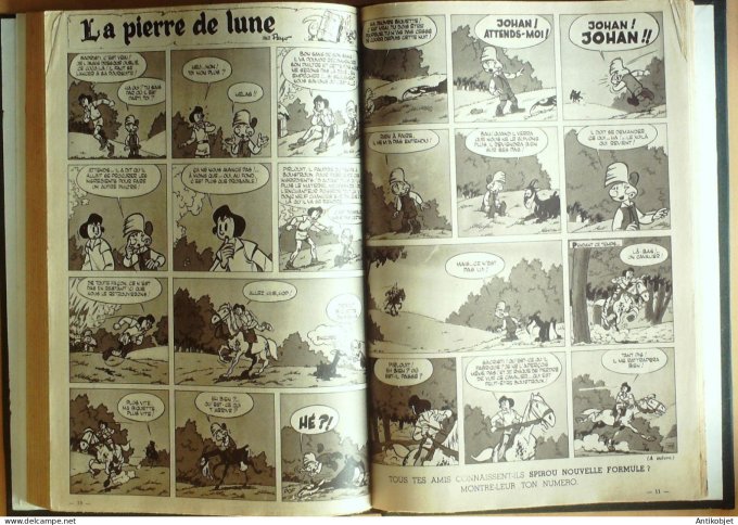 Album Spirou 54 Dupuis (n°899-911) 1955 (07-07 au 29-09) Eo complet