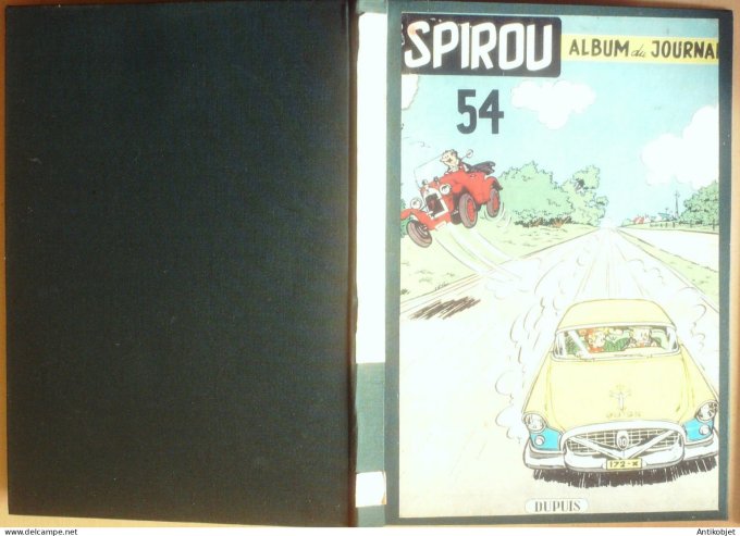 Album Spirou 54 Dupuis (n°899-911) 1955 (07-07 au 29-09) Eo complet