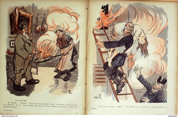 L'Assiette au beurre 1908 # 397 Le congrès du feu Maroc Radiguet