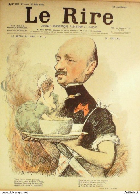 Le Rire 1900-06-16 # 293 Journal humoristique Ed.Originale Le Masque de fer