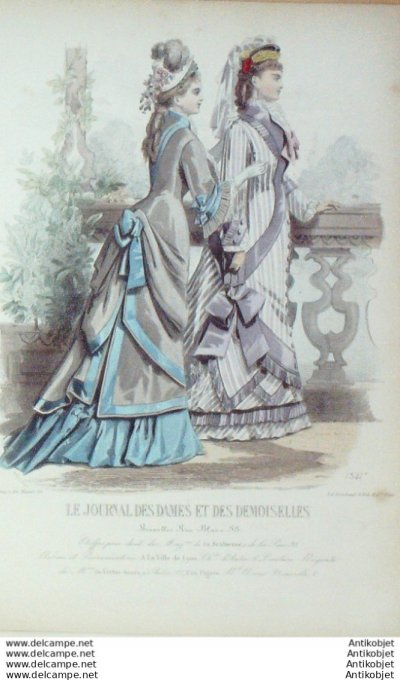 Journal des Dames Demoiselles 1875 # 1341 (Maison Scabieuse)