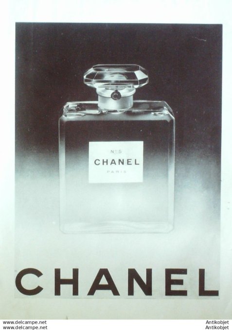 Publicite Cosmetique Chanel n°5 1936