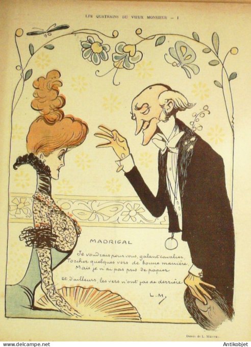 Le Rire 1900-06-16 # 293 Journal humoristique Ed.Originale Le Masque de fer