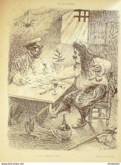 Le Rire 1900-06-16 # 293 Journal humoristique Ed.Originale Le Masque de fer