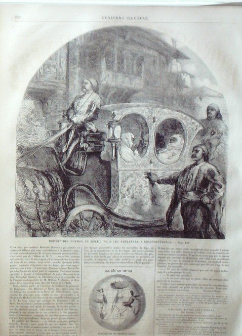 L'Univers illustré 1861 # 157 Constantinople Great-Eastern Milford-Haven Fabre Geffrard Haïti