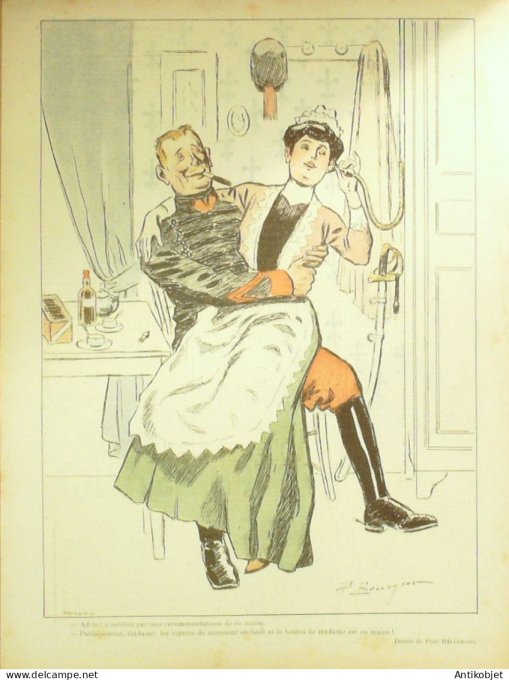 Le Rire 1906-07- 7 # 179 Journal humoristique Ed.Originale Chapeaux de theatre