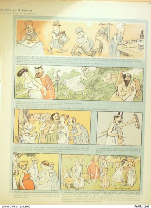Le Rire 1906-07- 7 # 179 Journal humoristique Ed.Originale Chapeaux de theatre