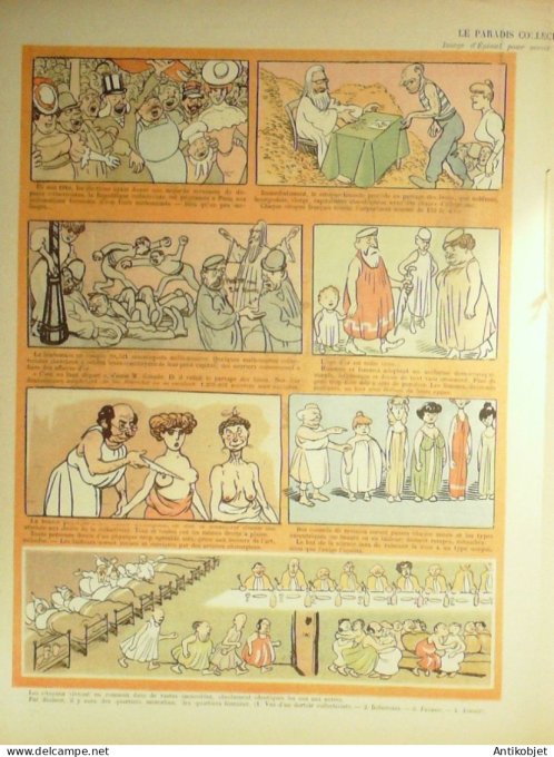 Le Rire 1906-07- 7 # 179 Journal humoristique Ed.Originale Chapeaux de theatre