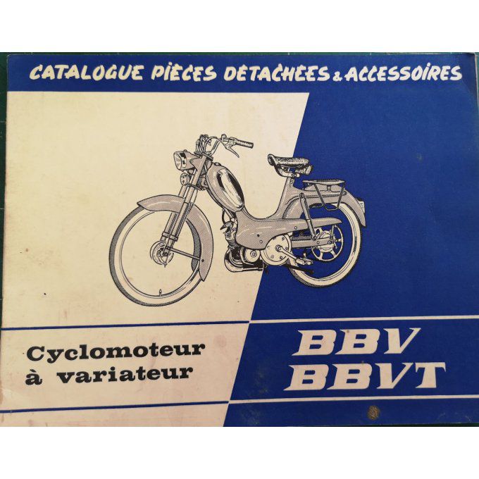 Catalogue PEUGEOT BBV BBVT 1963 (pièces détachées)