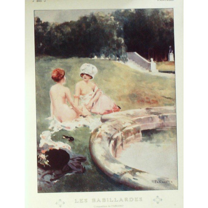 FABIANO-LES BABILLARDES-1925