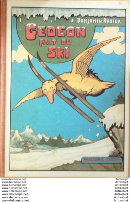 Rabier Benjamin Gedeon fait du ski (Garnier) 1979