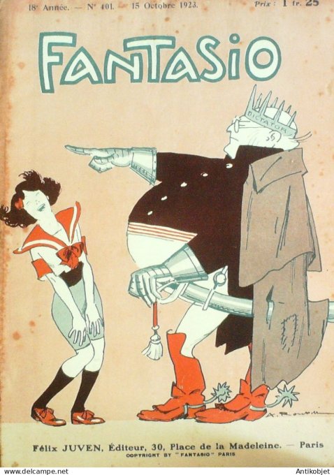 Fantasio 401 1923 Milliere Lorenzi Gerbault Maitre Vallee Pem