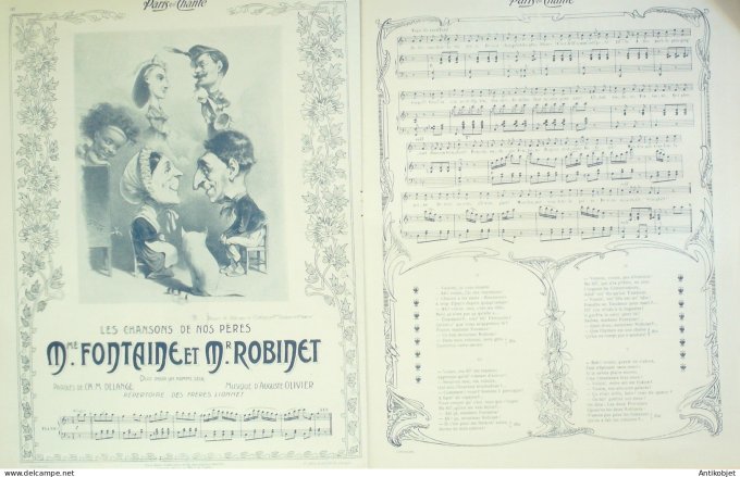 Paris qui chante 1904 #57 Lanthenay Stritt Stelly Trimouillat Delphin