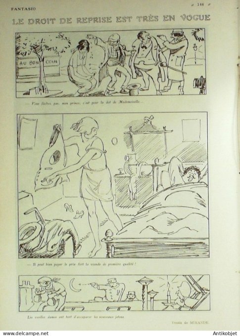 Fantasio 353 1921 Borne JeanJean De Goyon Zaliouk Mirande Lorenzi