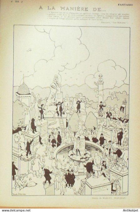 Fantasio 353 1921 Borne JeanJean De Goyon Zaliouk Mirande Lorenzi