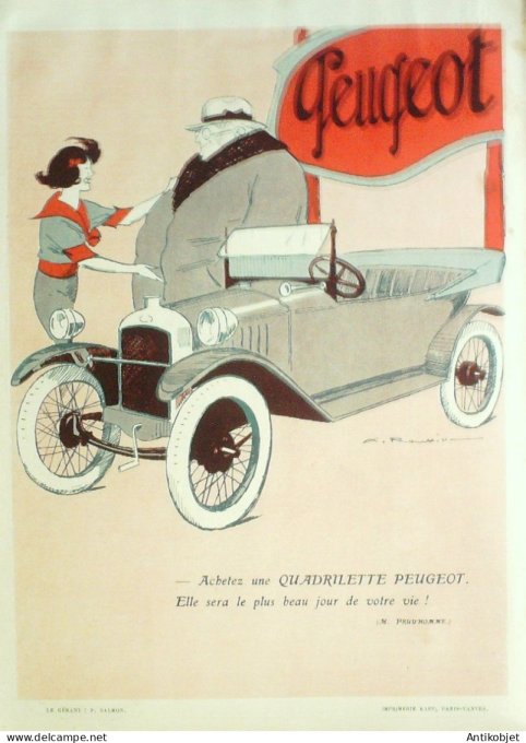 Fantasio 401 1923 Milliere Lorenzi Gerbault Maitre Vallee Pem