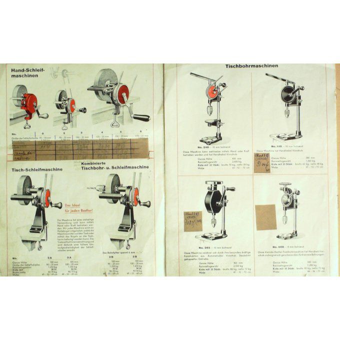 Catalogue PAUL THIELEN outillage meubles  BRUXELLES 1935