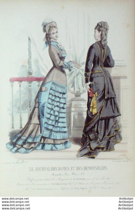 Journal des Dames Demoiselles 1875 # 1349 (Maison Scabieuse)