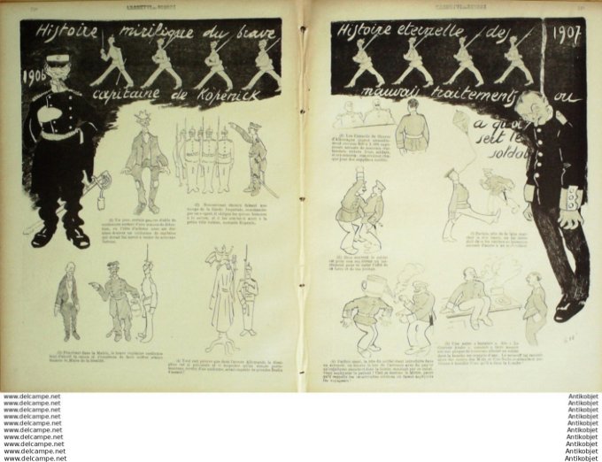 L'Assiette au beurre 1910 # 514 Les Dessous de Germania Ostoya