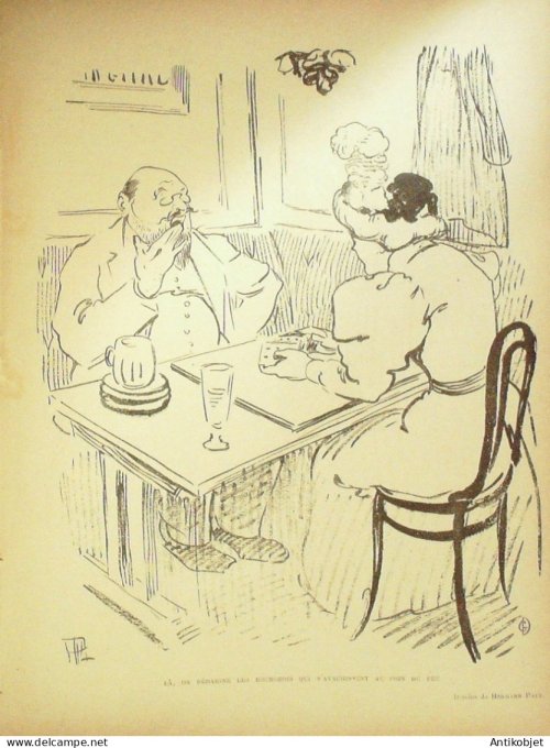 Le Rire 1897-02- 6 # 118 Journal humoristique Ed.Originale M.Mounet-Sully
