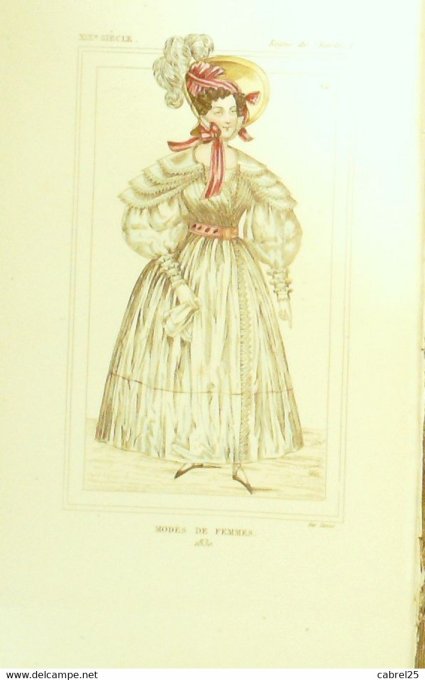 Mode Femme 1830 sous CHARLES X