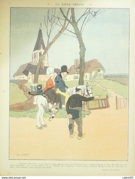 Le Rire 1912 n°505 Fabiano Le Petit Falké Florès Radiguet Guillaume Vallée Burret