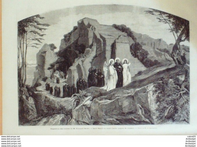 Le Monde illustré 1872 n°786 Espagne Tarragona Guipuzcoa Algérie Oran Mulhouse (68) Nantes (44) Ital