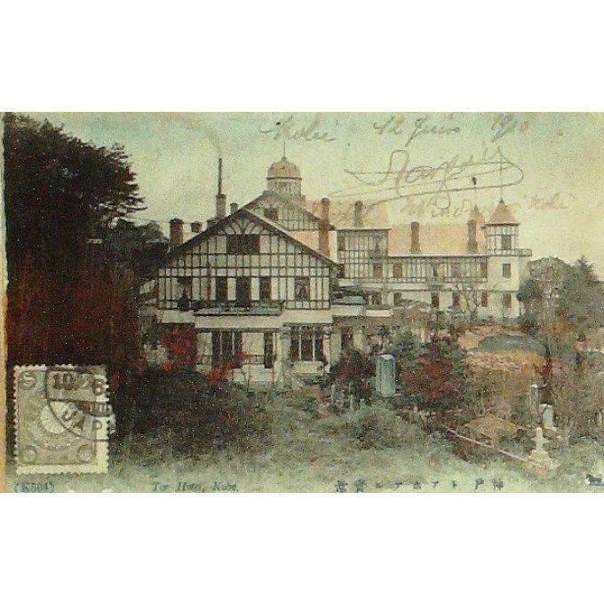 Cpa Japon Kobe Hôtel Tor 1910