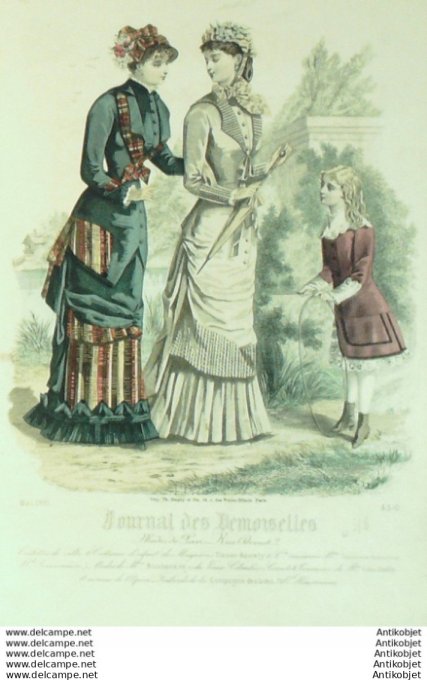 Journal de Demoiselles 1881 # 4310 (Maison Tissier-Bourely)