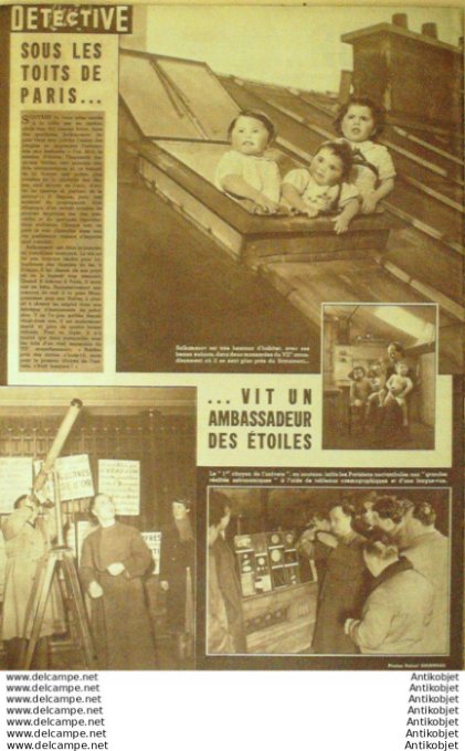 Détective 1954 # 426 Meymac Le Croisic Gerardmer Donchery Forbach