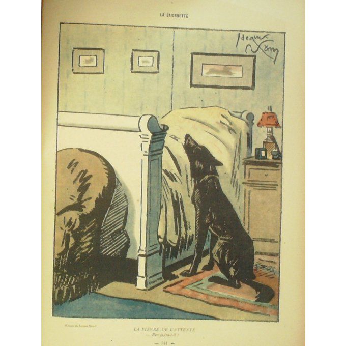 La Baïonnette 1918 n°164 (Animaux malades de guerre) HARLEY BOFA LE RALLIC ARNAC ROUBILLE