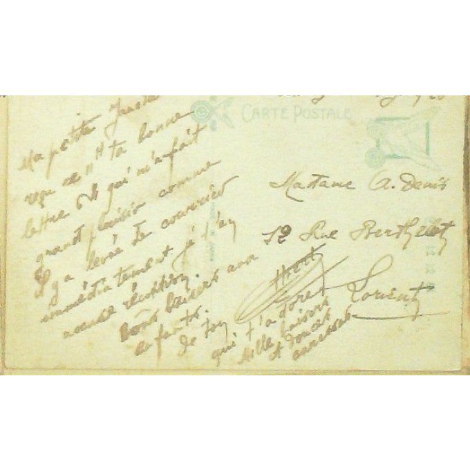 Cpa Japon Kobe Rue Kyomachi 1908