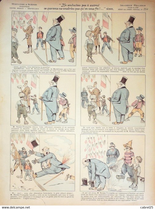 Ne Souhaitez Pas A Autrui …Qu'on Vous Fit   (Pellerin d'epinal) H  de Sta