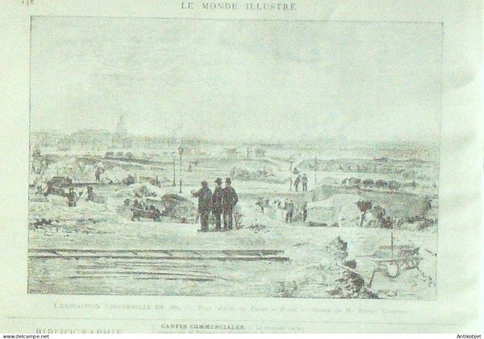 Le Monde illustré 1886 n°1561 Cosaques Doumkas Vincennes (94) Rouen (76)