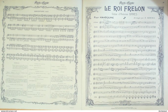 Paris qui chante 1904 #85 Lydia Fernandez Falton Car Star Vilbert