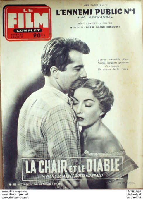 La chair et le diable Viviane Romance Rossano Brazzi Hélena Bossis