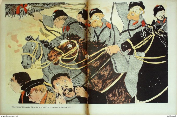 L'Assiette au beurre 1905 # 241 Sainte Russie Ostoya