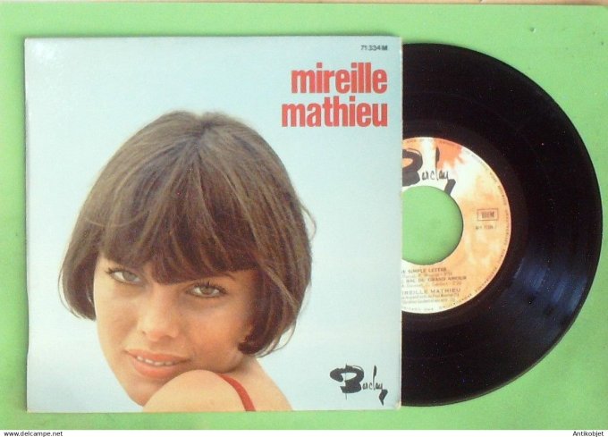 Mathieu Mireille 45T EP Au bal du grand amour 1969