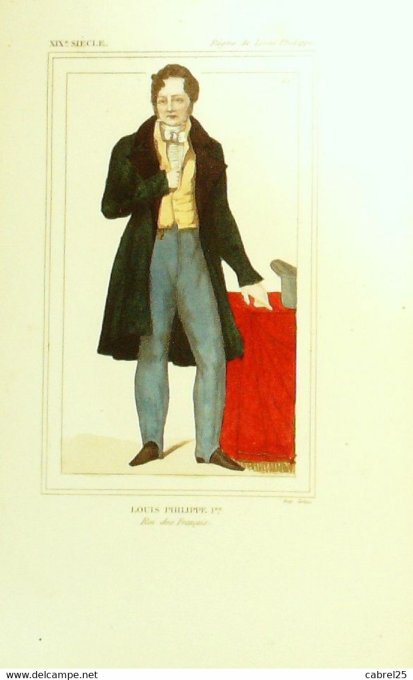 Louis Philippe 1er Roi De France 19ème 1852