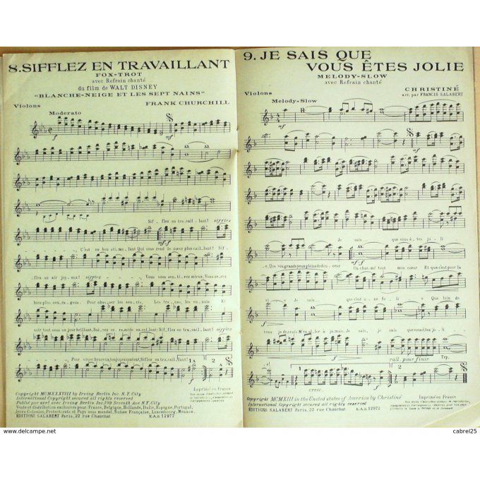 Retro Orchestre 12 Succès Violon 1940