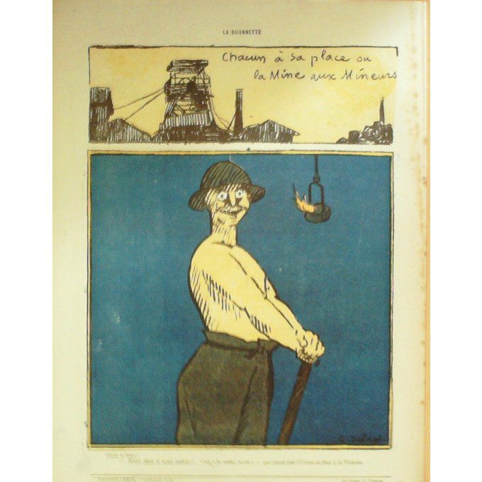 La Baïonnette 1918 n°168 (Les idoines) HASS ARNAC ANDRAL BAILLE GENTY DELAW