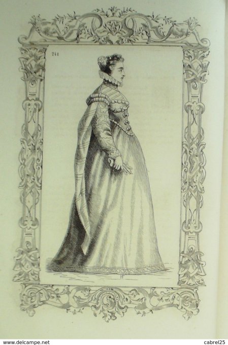 Portrait Noble demoiselle 1859