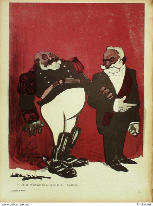 L'Assiette au beurre 1903 # 109 Vive l'Angleterre Camara Barrère
