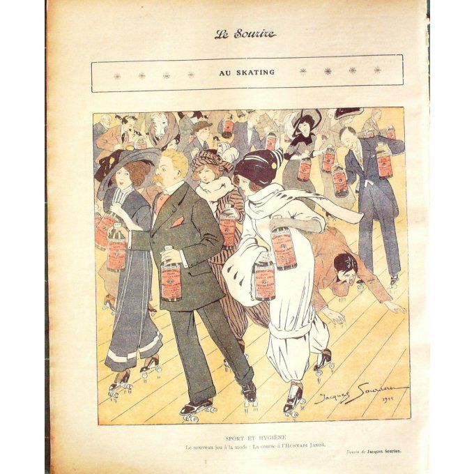 Le Sourire 1911 n°016 SOURIAN CREPIN BURRET ORLAN HEMARD FOY RADIGUET